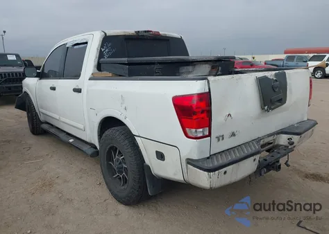 2012 Nissan Titan Sv from USA, damaged, VIN 1N6BA0EK2CN304824